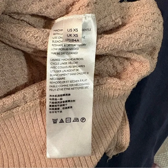 Free People North Shore Thermal waffle knit long sleeve top - Picture 4 of 8